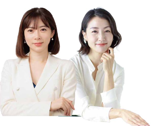 馬渕 磨理子氏・八木 早希氏